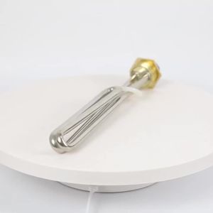 GZHEATER 3KW 220V Fold Solar Water Heater DN25 1 Inch BSP Thread Stainless Steel Heating Element for Electric Heater