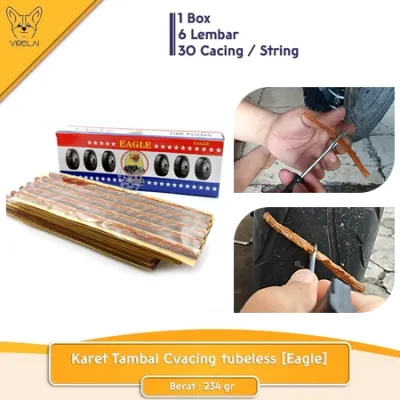 EAGLE karet tambal cacing tubeless [EAGLE]