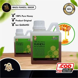 MADU MURNI ASLI RANDU 500 GR Grade A 100% Original Raw Honey by Madu Muezza