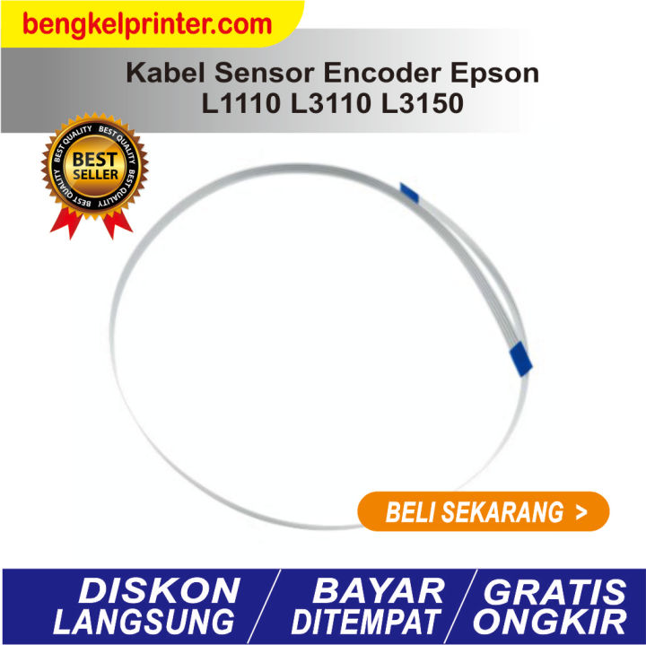 Kebel Sensor Encoder Scale Printer Epson L1110 L1210 L3110 L3150 L3210 L3250 Kabel Encoder 7197