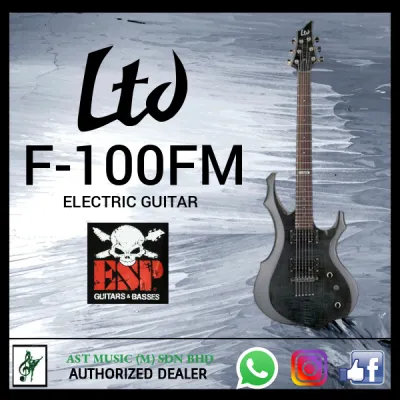 ESP LTD F-100FM Electric Guitar