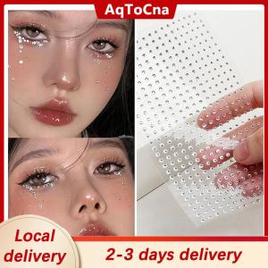 [COD] AqToCna Ship within 24 hours Diy Eyes Face Self Adhesive Makeup Temporary Tattoo Beauty  Jewels Stickers Festival Body Art Decor Nail Diamond