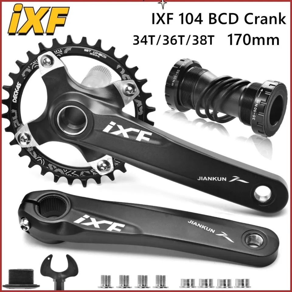 IXF Crank Mtb Crankset Hollowtech IXF Deore Crankset Shimano 1X