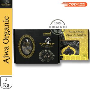 Kurma Ajwa Asli Madinah 1kg Kurma Elshanum jakarta / Korma Azwa Organic / kurma elshanum II