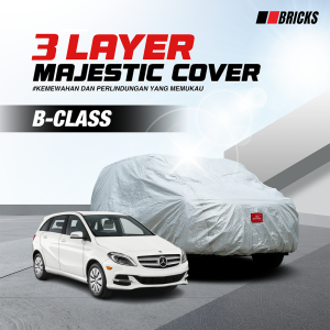 3 Layer Cover Mercy B-CLASS Sarung Mobil Outdoor Anti UV & Waterproof BRICKS