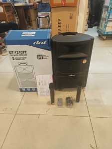 SPEAKER PORTABEL MEETING 12INCH DAT DT 1210FT BERGARANSI