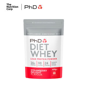 PhD Diet Whey Protein Powder 600g 24 Servings Meal Replacement shake (EXP Date Oct 2026)
