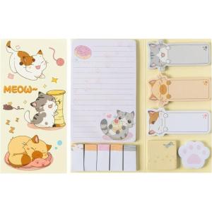 Reusable Shape Variety Stickier Note Adhesive Backed Notepads Recyclable Paper For Journaling Reminders Planning