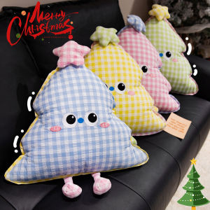 JOJO CASTLE 55cm Christmas Tree Plush Toys Cute Xmas Tree Stuffed Cuddly Plush Soft Pillow Baby Dolls Christmas Wishing Trees Cushion Xmas Decoration Great Gift
