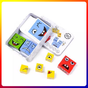 ⭐️Face Change Rubiks cube⭐️ลูกบาศก์รูบิกที่เปลี่ยนใบหน้า เกมสมอง ของเล่นเด็ก เกมบนโต๊ะ
