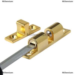 [COD] Millennium 43 50 60 70mm tủ đồng cảm ứng hạt khóa tự khóa cửa lò xo kẹp chốt tủ quần áo bền bóng đôi bắt