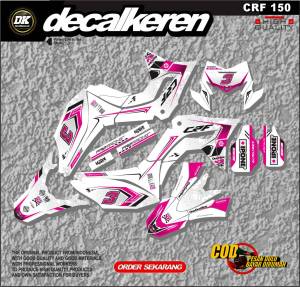 Decal Crf 150 L Full Body  CRF - KLX BF - WR - DTX BISA CUSTOM DESAIN