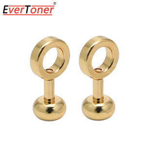 EverToner 2Pcs Pure Copper Bag Zipper Transform Buckles Accessories DIY Handbag Repair Kit Replace Chain Buckle Zipper Slit Buckles