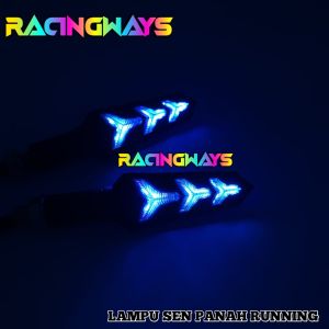 Sein Running LED Motor Panah Lampu Sen Running Universal Klx Crf Vixion Tiger Cb Xabre Scorpio Vario