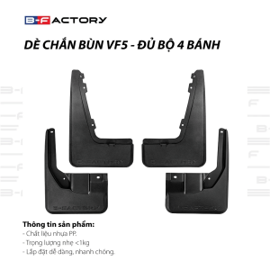 Dè chắn bùn cho xe Vinfast VF5 B-Factory Vietnam