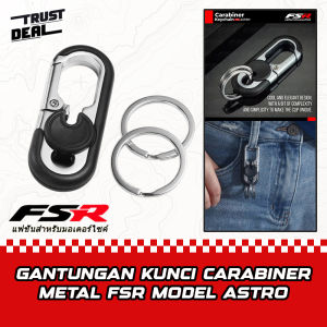 Gantungan Kunci Carabiner Mobil Motor FSR ASTRO Besi Metal Clasp Keychain