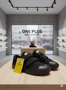 [OP2705] Ez-Step - MonoBlack | Sepatu Pria Dan Wanita Stylish dan Kasual Sepatu Sekolah Nyaman Keren