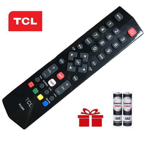 Điều khiển tivi Smart Tivi TCL 32 inch L32P1-SF, Remote TV TCL ...