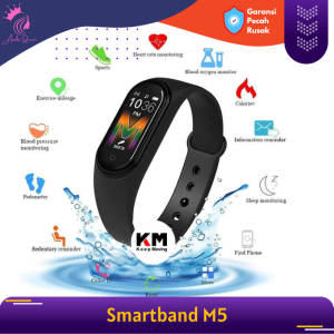 SmartBand M5 Bluetooth LED Touch Screen Heart Rate Monitor Smartwatch M5 Bracelet Fitness Tracker