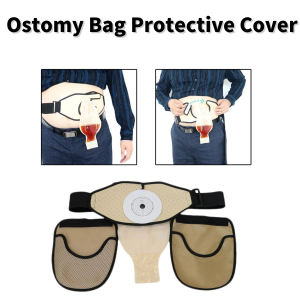 Colostomy Pouch Protective Cover Waist Belt Outward Coverage Fixed Load Bearing Hanging Bag Ostomy Pouch Drainage Urine Bag