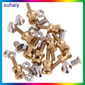 10Pcs Brass Linkage Stopper for 2.1mm Pushrod Connector for RC plane Model
