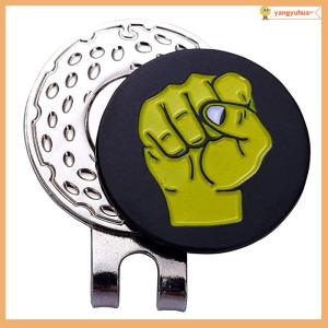 yangyuhua Golf bóng đánh dấu với Golf hat clip từ hợp kim ngoài trời Golf đánh dấu Nguồn cung cấp