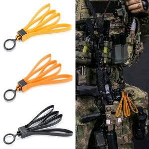 Kinbelle Heavy Duty Strong Police Zip Tie Disposable Tape Lockin Plastic CableTies Tactical Hang Hook Outdoor Hiking Portable cable tie