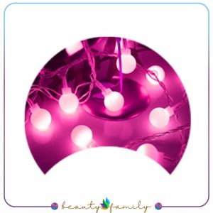 BF-C775 Lampu Tumbler LED Rainbow Motif Bola Salju / Lampu Tumblr 10 Meter Anggur Bulat Twinkle Light / Lampu Natal Hiasan Dekorasi