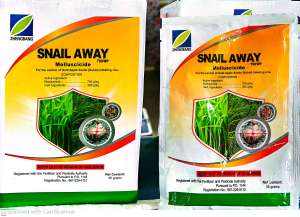 SNAIL AWAY  700 WP      NICLOSAMIDE ETHANOLAMINE  700g/Kg           35g