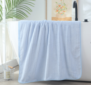 ผ้าเช็ดตัวรุ่นใหม่【ขนาดใหญ่ 170x90ซม.】  ผ้าขนหนูอาบน้ำ ขนนุ่ม ซับน้ำดี ผืนใหญ่ห่อตัวได้ ราคาถูกและนุ่ม