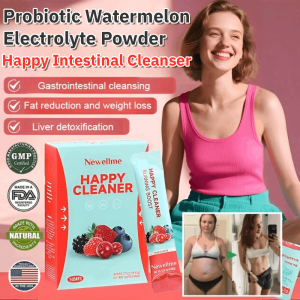 Probiotic Watermelon Electrolyte Powder for Gut Happiness Sports Nutrition Increase Energy Electrolyte Drink Watermelon Flavor 益生菌西瓜电解质粉