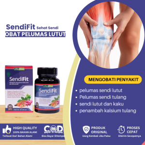 Obat Pelumas Sendi Lutut Obat Pelumas Sendi Tulang Obat Nyeri Sendi Dan Lutut Obat Sendi Lutut Kaku Nyeri Saat Di Tekuk Penambah Kalsium Tulang Oesteoporosis Obat Tulang Bergeser - SendiFit