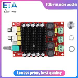 XH-M510 Digital Power Audio Amplifier Board with Silent Mode TDA7498 High Efficiency for Home Theater Active Speakers