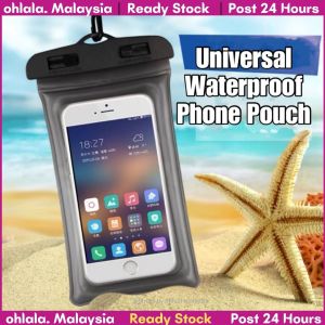 OHLALA MALAYSIA🔥 Underwater phone case pouch Universal Waterproof PVC Cover handphone Swim Dry Bag Beg Kalis Air 手机防水袋包