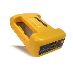 MAXG Kẹp thắt lưng Bộ chuyển đổi pin Cổng ra USB C Điện áp vào 20V Nguồn điện di động Đầu ra kép Thiết kế gắn tường Bộ chuyển đổi pin USB C Cho Pin Lithium-ion DeWalt 18V‑20V Sử dụng khẩn cấp ngoài trời