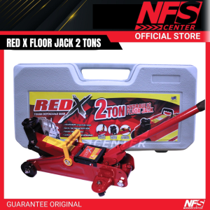 Red X Super Series Hydraulic Crocodile Floor Jack 2 Tons | Quality & Durable | Car Accessories
