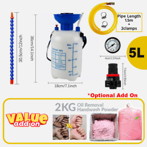 5L/8L Pneumatic Gearbox Oil Liquid Extractor Transmission Oil Pump Lubricator Filler Oil Change Kit