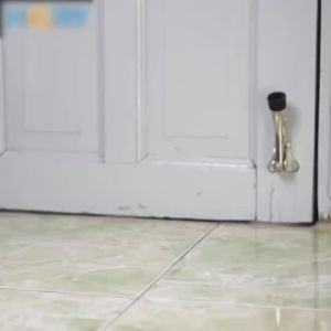 [ Free shipping]Chặn cửa chân móng ngựa có lẫy gạt chống va đập