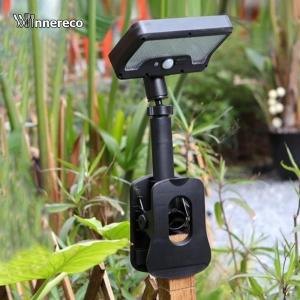 Solar Wall Light Solar Fence Light IP65 Waterproof Motion Sensor Outdoor Wall Lantern Auto On/Off Porch Light 3 Modes for Deck Fence Patio