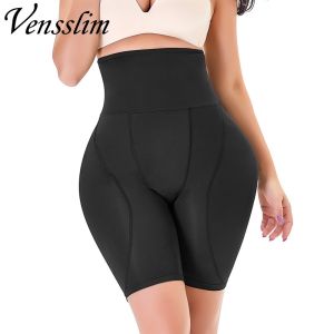 กางเกงยกบั้นท้าย Shapewear Body Shaper กางเกงขาสั้น Paded กางเกงควบคุมกางเกงสะโพก Enhancer เอวเทรนเนอร์ชุดชั้นใน