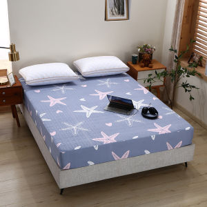 【Free Gifts】Brilliant Home Waterproof Mattress Protector Quilted Cotton Mattress Pad Fitted Bed Sheet Single Double Queen King Sheet Pillowcase Bed Cover Fully Garterized Bedding Cover Topper Mattress Cover Bed Foam Cover