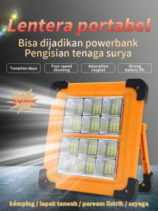 【3 years warranty COD Ready Stock】 termurah solar Lampu darurat surya portabel lampu berkemah luar ruangan LED Solar light Lampu darurat termurah lampu solar sel lampu senter surya lampu led emergency