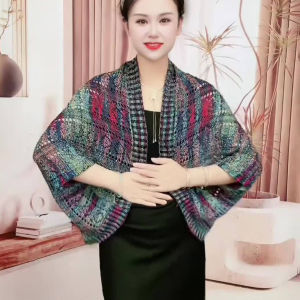 ชุดผ้าคลุมไหล่ อ่อนนุ่ม สไตล์ส่วนตัว เสื้อคลุม ที่บังแดด ระบายอากาศได้ดีและเย็นสบาย ทันสมัย ผู้ใหญ่