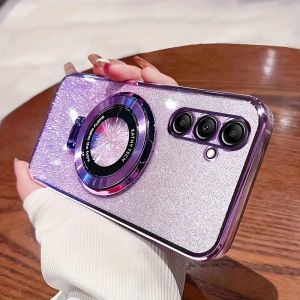 Case SAMSUNG A06 A16 A26 A36 A56 Luxury Glitter Softcase free Ring Magsafe Holder