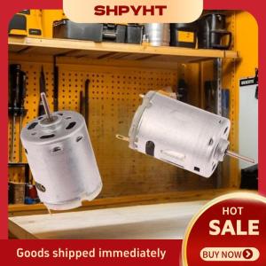 SHPYHT 1 Piece DC động cơ 12V 365 385 tốc độ cao Carbon bàn chải động cơ điện DIY đồ chơi Fan Mini Micro động cơ cho máy sấy tóc