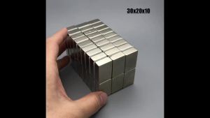 แม่เหล็กบล็อกสี่เหลี่ยม 30x20x10 มม. 1/2/5/10/20 ชิ้น อุปกรณ์เสริมสำหรับตู้เย็น ตู้เย็น ครัว สำนักงาน อู่ซ่อมรถ