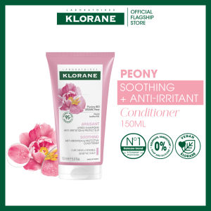 Klorane Peony Soothing and Anti-Irritant Conditioner 150ml | For sensitive / irritated scalp