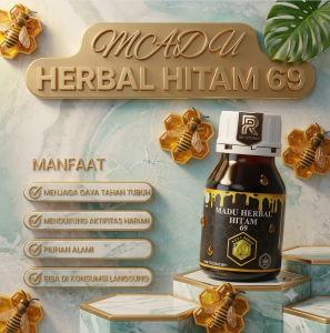 Madu Herbal Hitam 69 Plus Propolis & Doa Ruqyah Meningkatkan Imunitas Tubuh