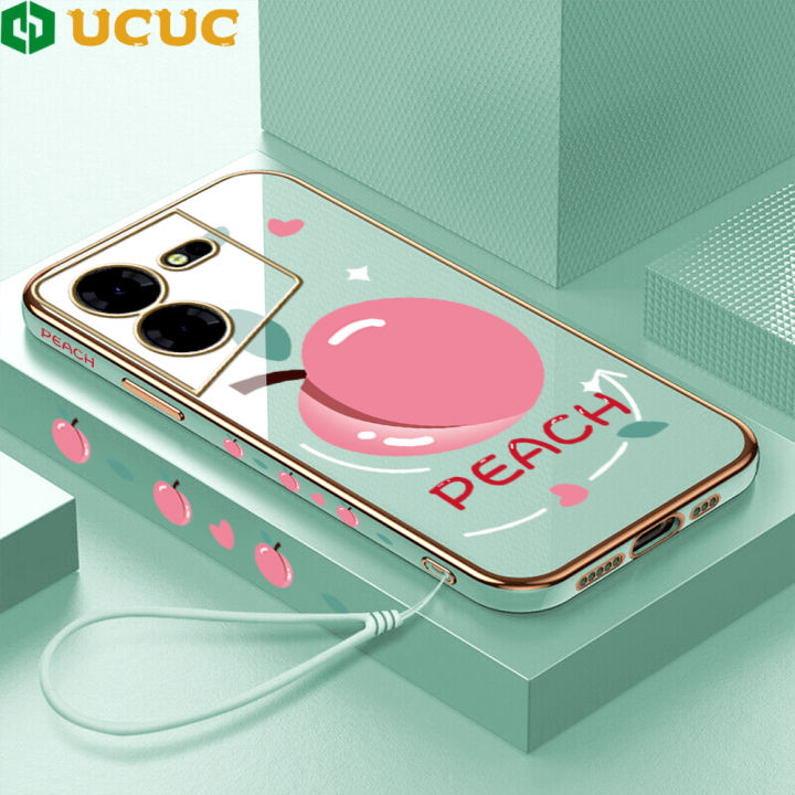 (With Lanyard) UCUC Casing Case For Tecno Pova 5 Pro 5G Phone Cases ...