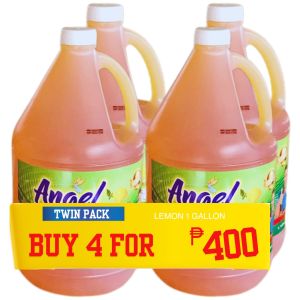 ANGEL CLEAN DISHWASHING LIQUID PER BOX OF GALLON (4PCS) - LEMON